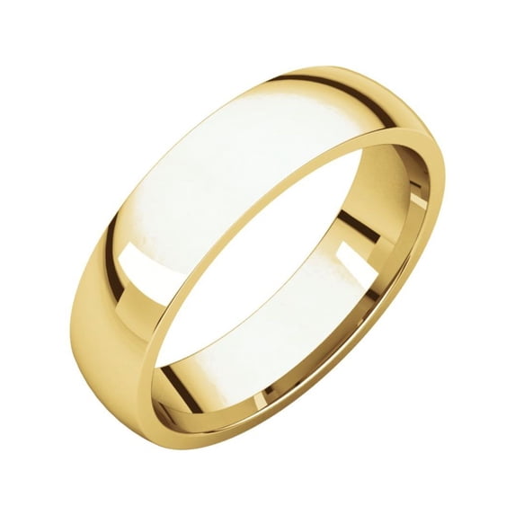 5mm Light Comfort Fit Band in 14k Yellow Gold - Size 13.5