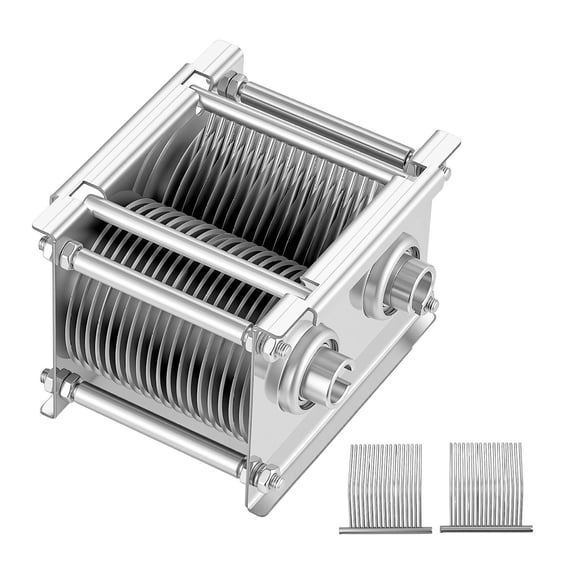 5mm Meat Slicer Blade Replacement - Commercial Food Slicer Blade for Boneless Meat & Vegetables, Stainless Steel Cutter Blade for Model 90