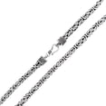 thumbnail image 2 of Handmade 2.5 Mm Byzantine Bali WHEAT Chain Necklace In 925 Sterling Silver 2 of 5