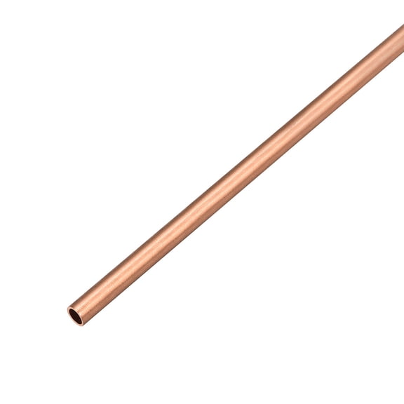 5mm Outside Diameter x 4mm Inside Diameter 500mm Copper Round Tubing Pipe