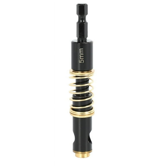 5mm Self-Centering Bit For Use with Pin Jig For 5mm template bits,1 * shelf pin jig,black