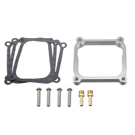 5mm Silver Billet Valve Cover Spacer, Compatible for Predator 212cc Hemi & Non-Hemi Engines, Fits 196cc/212cc, for Go-Kart/Mini Bike/ATV Engine Performance