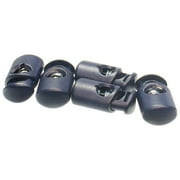 5mm Single Hole Craft County Cylinder Cord Locks - Many Colors & Pack Sizes - Toggle Drawstring Adjuster/Fastener