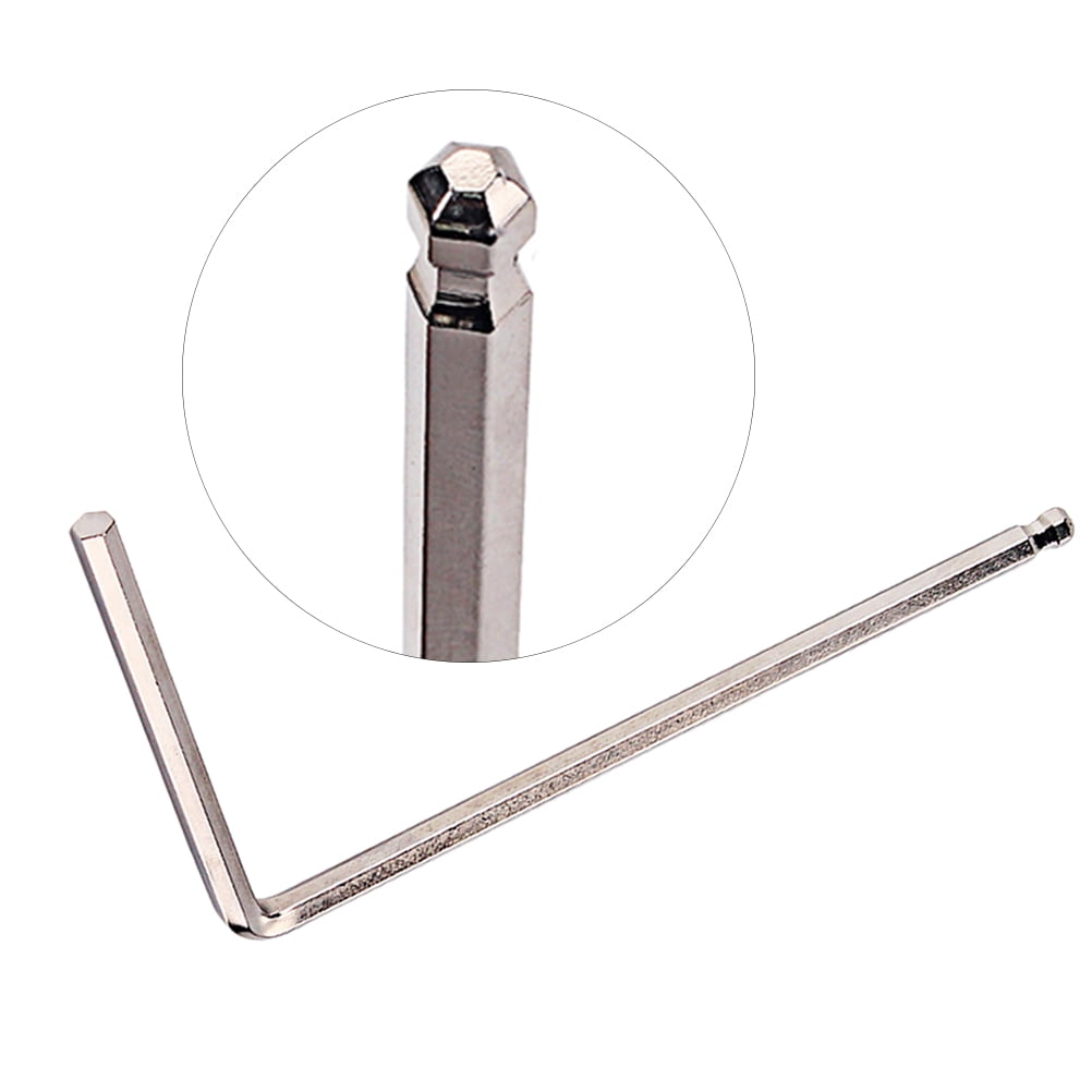 5mm Size Ball End Guitar Truss Rod Wrench Adjustment Long Wrench Guitar