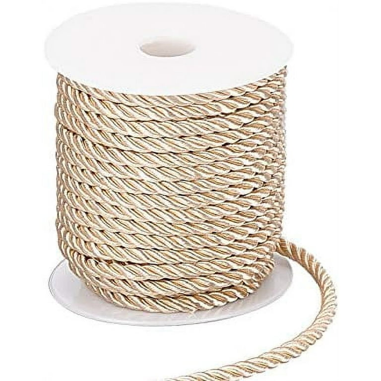 White Sparkle Twine with Gold or Silver thread or Pure White String
