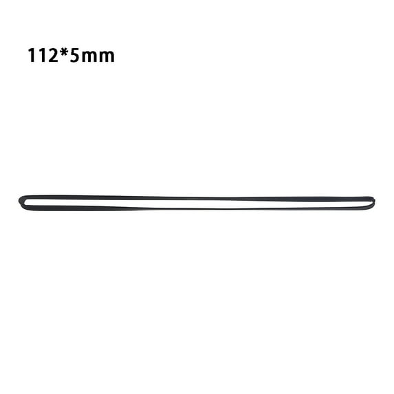 5mm Wide Turntable Rubber Belt Flat Drive Belt for Vinyl Record Player Turntable