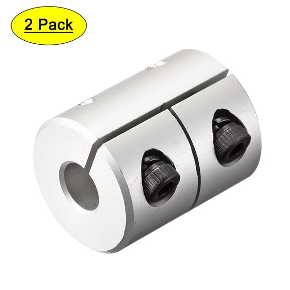 5mm to 8mm Shaft Coupling 25mmx20mm Coupler Aluminum Alloy Joint Motor, 2 Pack
