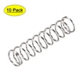 thumbnail image 1 of 5mm x 0.5mm x 20mm 304 Stainless Steel Compression Spring 7.8N Load Capacity 10Pcs, 1 of 5