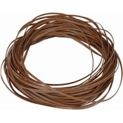 5mm x 30m Rattan Repair Kit Weave Material Plastic Flat Basket Wicker Weaving Rattan Woven Knit Furniture Plastic Cane Fix Knit Vinyl for Garden Patio Chair Sofa Box Camel