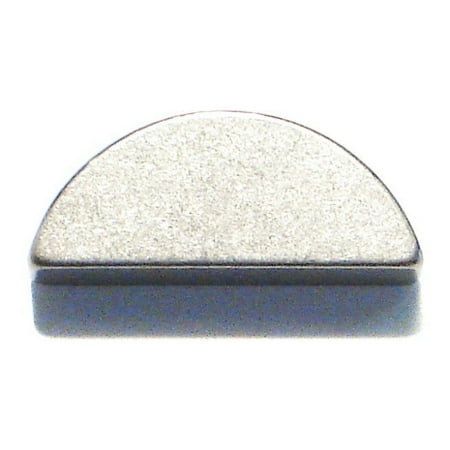 5mm x 7.5mm Zinc Plated Steel Woodruff Keys (5 pcs.)