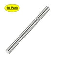 thumbnail image 1 of 5mm x 75mm 304 Stainless Steel Solid Round Rod for DIY Craft - 10Pcs, 1 of 5