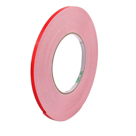 5mmx1mm Double Sided Sponge Tape Adhesive Sticker Foam Glue Strip Sealing 33Ft