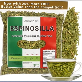 5oz Espinosilla Te Herbal Loeselia Mexicana Leaf Herbal Tea - Premium Hoja de Calidad | 100% All-Natural Loose Leaf| Non-GMO Mexican Herbal Tea Wildcrafted. 141g)