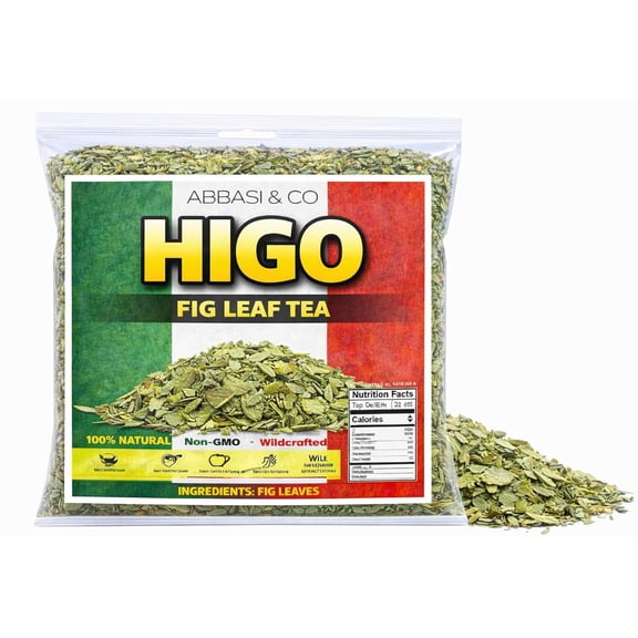 5oz Fig Leaf Tea, Hoja de Higo,Ficus carica Crushed Fig Leaf Tea, Loose Leaves, hierba de Higuera IMPORTED FROM MEXICO