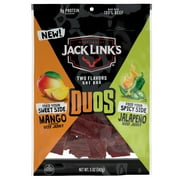 Jack Link's Duos Mango Flavor and Jalapeño Beef Jerky, 5 Ounce, Resealable Bag