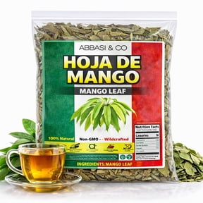 5oz Mango Dried Leaf Tea (Hojas de Mango secas) Jumbo Loose Leaf Herbal Tea 100% Natural, Vegan, Non-GMO, Traditional Herbal Infusion for Wellness & Relaxation IMPORTED FROM MEXICO