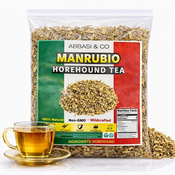 5oz Manrubio Marrubio Horehound Marrubium Vulgare Toronjil Amargo Cuyano Malva 100% Natural Hojas de Manrubio Traditional Loose Leaf Tea IMPORTED FROM MEXICO