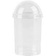 thumbnail image 1 of 5oz Mini Clear Plastic Parfait Cups with Lids - Round Disposable Dessert Cups with Dome Lids No Hole, Yogurt Cups, Fruit Cup with Lid, Party Cups, Ice Cream, Banana Pudding, Jello (100 Pack), 1 of 3