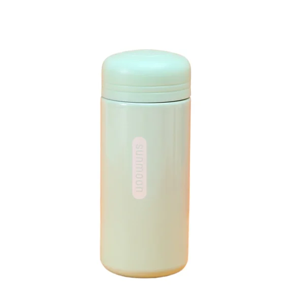 5oz Mini Insulated Water Bottle, Leak-Proof Stainless Steel Pocket Flask for Hot & Cold Drinks, Portable Small Coffee Cup for Women, Travel, School & Office