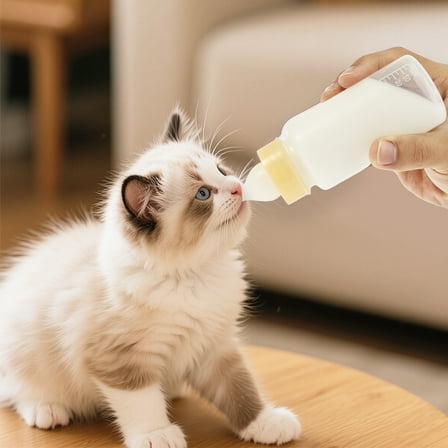 5oz Puppy Kitten Nursing Bottlefor Nursing Kitten bottle feeding, Baby dog ​​milk bottle for kittens, Feeding products for kittens, 100% BPA free