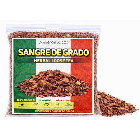 5oz Sangre de Drago Tea Dragon's blood Mexican Herb 100% Natural Hojas de Sangre de Drago Croton lechleri sangregada Herbal tea Non-GMO, IMPORTED FROM MEXICO