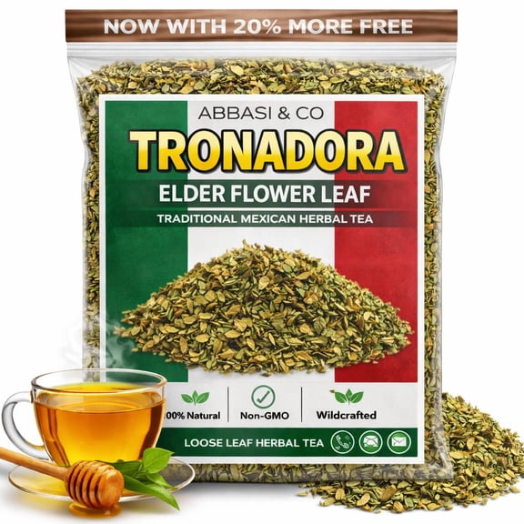 5oz Tronadora Retama Diabetina Esperanza Tacoma Stans Trumpet Yellow Elder Bells Flower Leaf IMPORTED FROM MEXICO