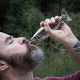 thumbnail image 1 of 5oz Trout-Shaped Stainless Steel Hip Flask - Perfect for Outdoor Travel and Parties!, 1 of 8