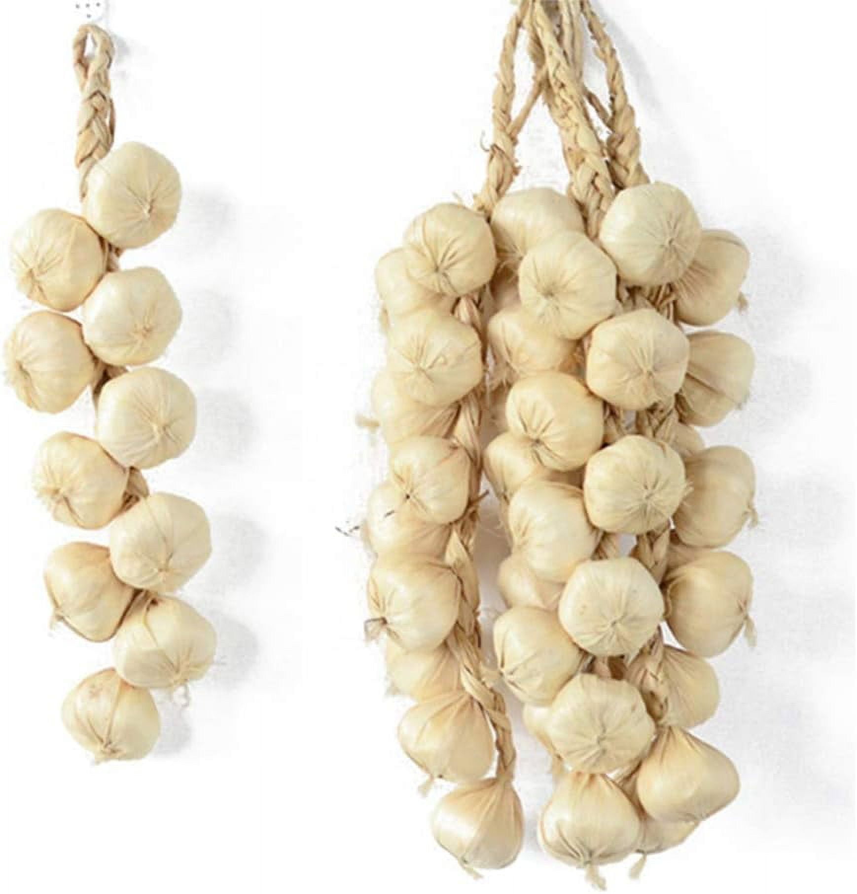 Realistic 5Pics Fake Garlic Decor For Halloween Hoe Decoration