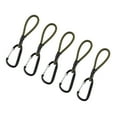 thumbnail image 1 of 5pack Camping Portable Elastics Rope Multifunctional Rope Mountaineering Rope with Alloys Carabiners, 1 of 19