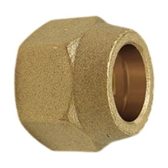 5pack Thick Walled Brasses Flares Caps for 45 Degree Flares Fittings and Durability Pipe Connection