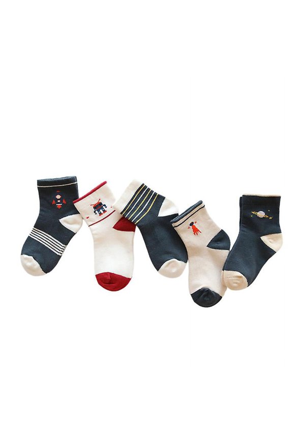 5pair Winter Kids Socks