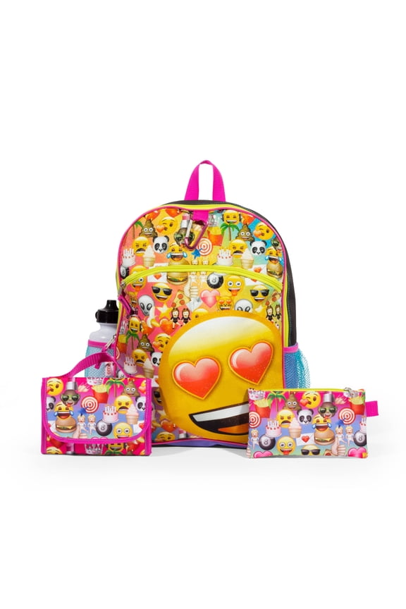 5pc 16 Backpack Set with Carabineer