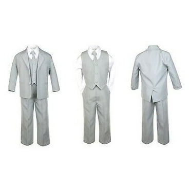 Wehilion Boys Jacket Slim Fit Kids Wedding Outfit Boys Blazer Up Size ...