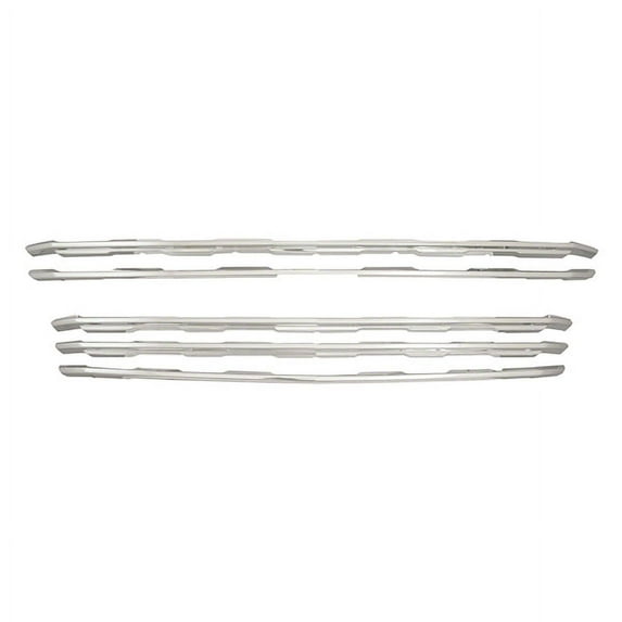 5pc Chrome ABS Grille Overlay for 2015-2019 Chevy Colorado