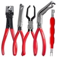 thumbnail image 1 of 5pc Electrical Disconnect Pliers for Car,Electrical Plug Connector Disconnect Tool Connector Separator Hose Clamp Pliers, 1 of 8