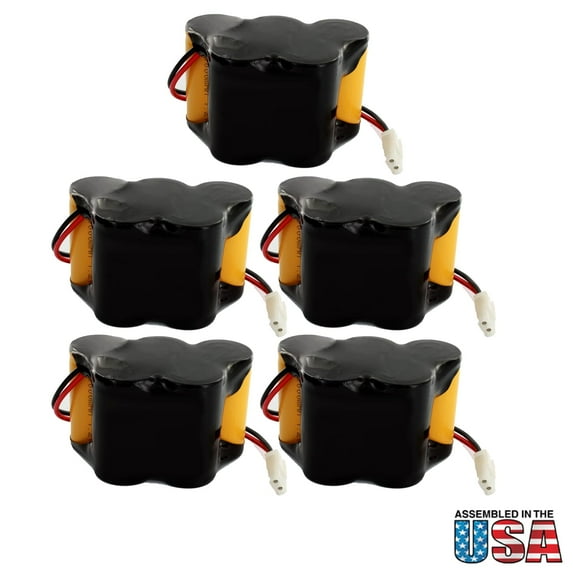 5pc Emergency Lighting Battery Exide 100-003-A045 Light Alarms 5N31AG