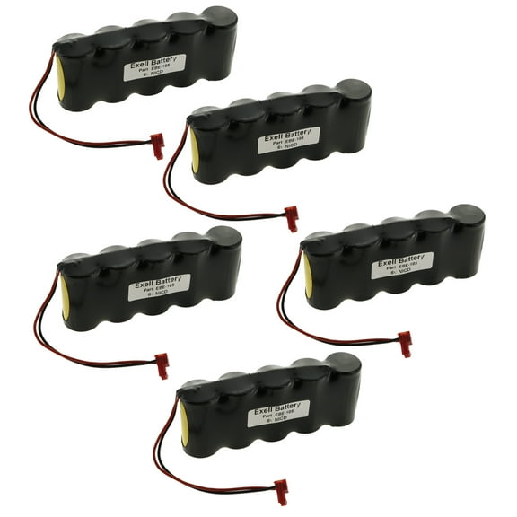 5pc Emergency Lighting Battery for Powersonic 026139 A1314610