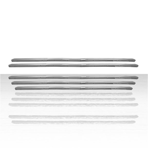 5pc Grille Overlay for 2019-2020 Rsm 1500 Big Horn/Lone Star/Laramie - Chrome