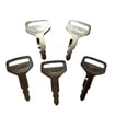 thumbnail image 2 of 5-Pack Heavy Equipment Key Set – Fits Bobcat, New Holland, Kubota, Cat, Ford 2 of 6