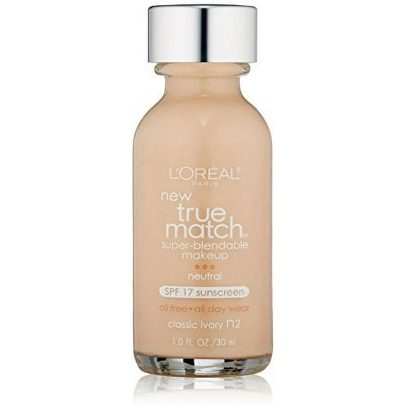 5pc Loreal True Match Super Blendable , Classic Ivory [N2], 1 oz