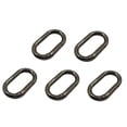 thumbnail image 1 of 5pc Oval Spring O Ring Openable Leather Bag Handbag Strap Buckle Connect Keyring Pendant Key Dog Chain Snap Clasp Clip Carabiner, 1 of 9
