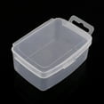 thumbnail image 1 of 5pc Rectangle Plastic Bead Storage Containers Clear 10.5x6.5x3.5cm, 1 of 3