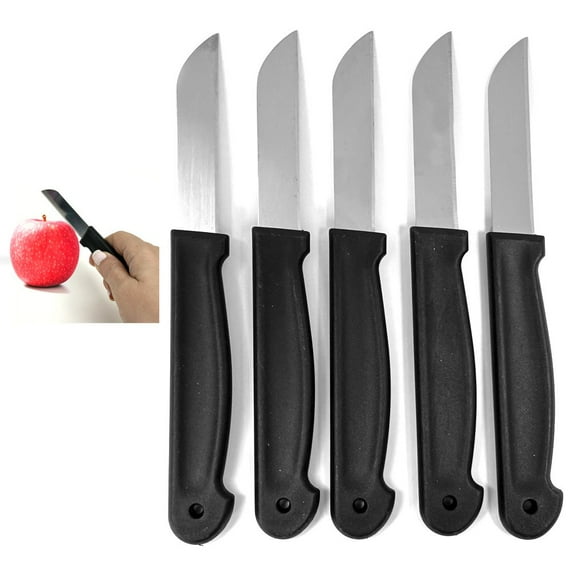 5pc Stainless Steel Sharp Small Kitchen Knives Peeling Fruits Cutting Vegetables