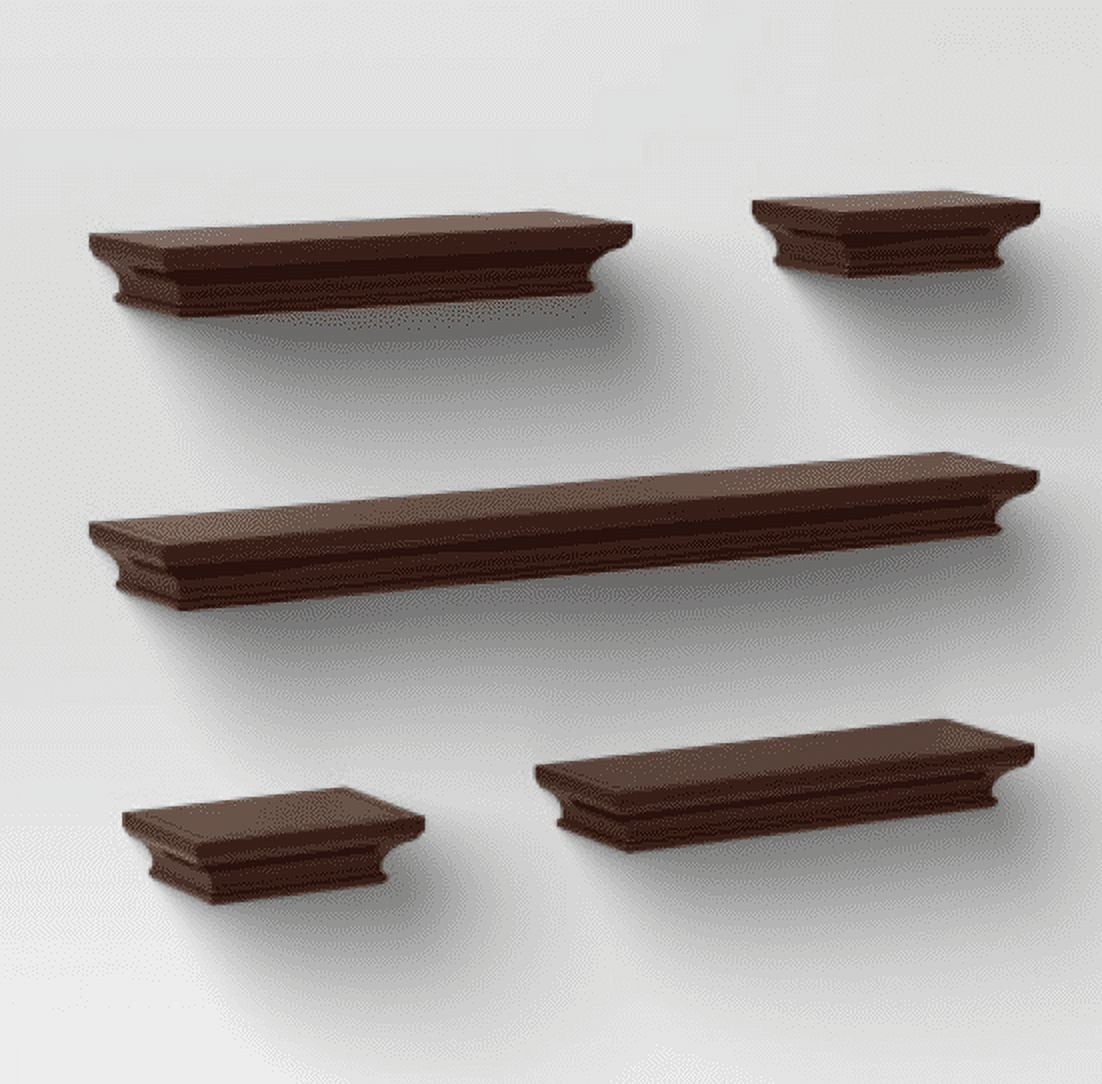 5pc Traditional Shelf Set Black - Threshold&trade;