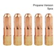 thumbnail image 1 of 5pcs 1# 2# 3# 4# 5# Welding Accessory Pure Copper Oxygen Welding H01-2 Torch Tip Gas Brazing Torch Nozzle 5PCS PROPANE VERSION, 1 of 8