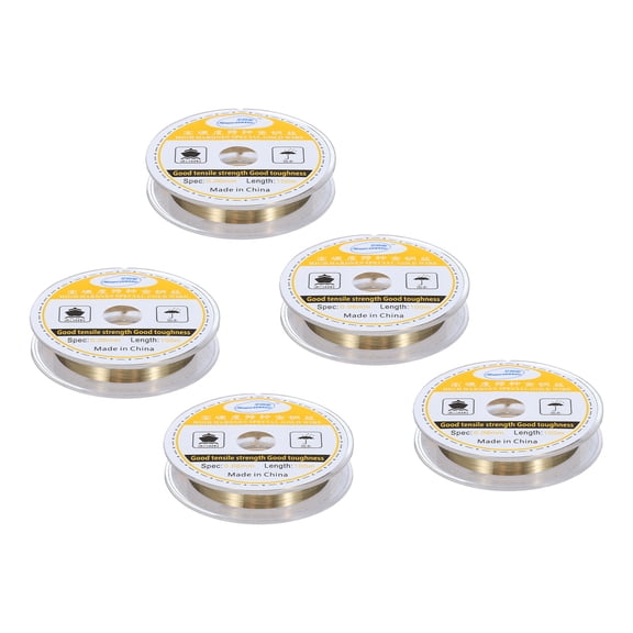 5pcs 100m Molybdenum Screen Cutting Wire Line Phone LCD Cutting Wire Glass Separate Repair Tool, 0.06mm