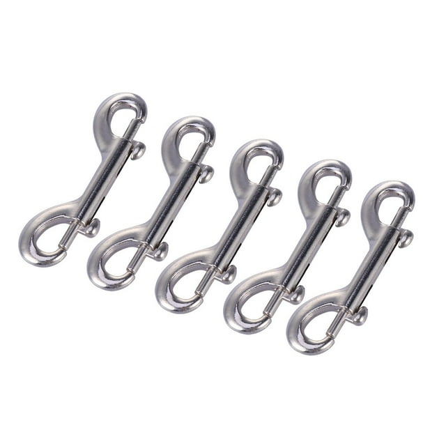 5pcs 102mm Zinc Alloy Double End Bolt Snap Hook Marine Grade Double
