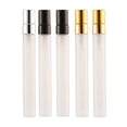 thumbnail image 1 of 5pcs 10ml Perfume Spray Bottles Metal Perfume Sub Packaging Bottles Portable Sprayer Refillable Bottle for Travel Trip (Random Color), 1 of 8