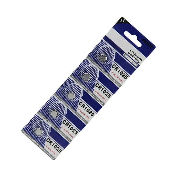 5pcs/10pcs Convenient CR1025 Button Cell Batteries CR1025 3V Lithium Battery for Remotes Everyday Devices Stable Output