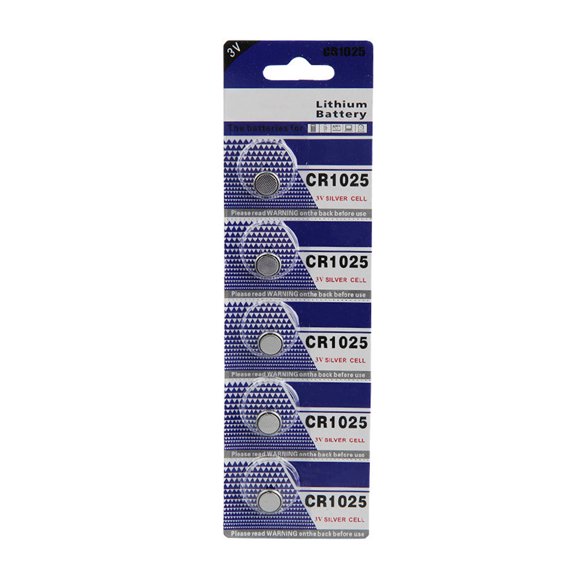 5pcs/10pcs Convenient CR1025 Button Cell Batteries CR1025 3V for Remotes Everyday Devices Stable Output